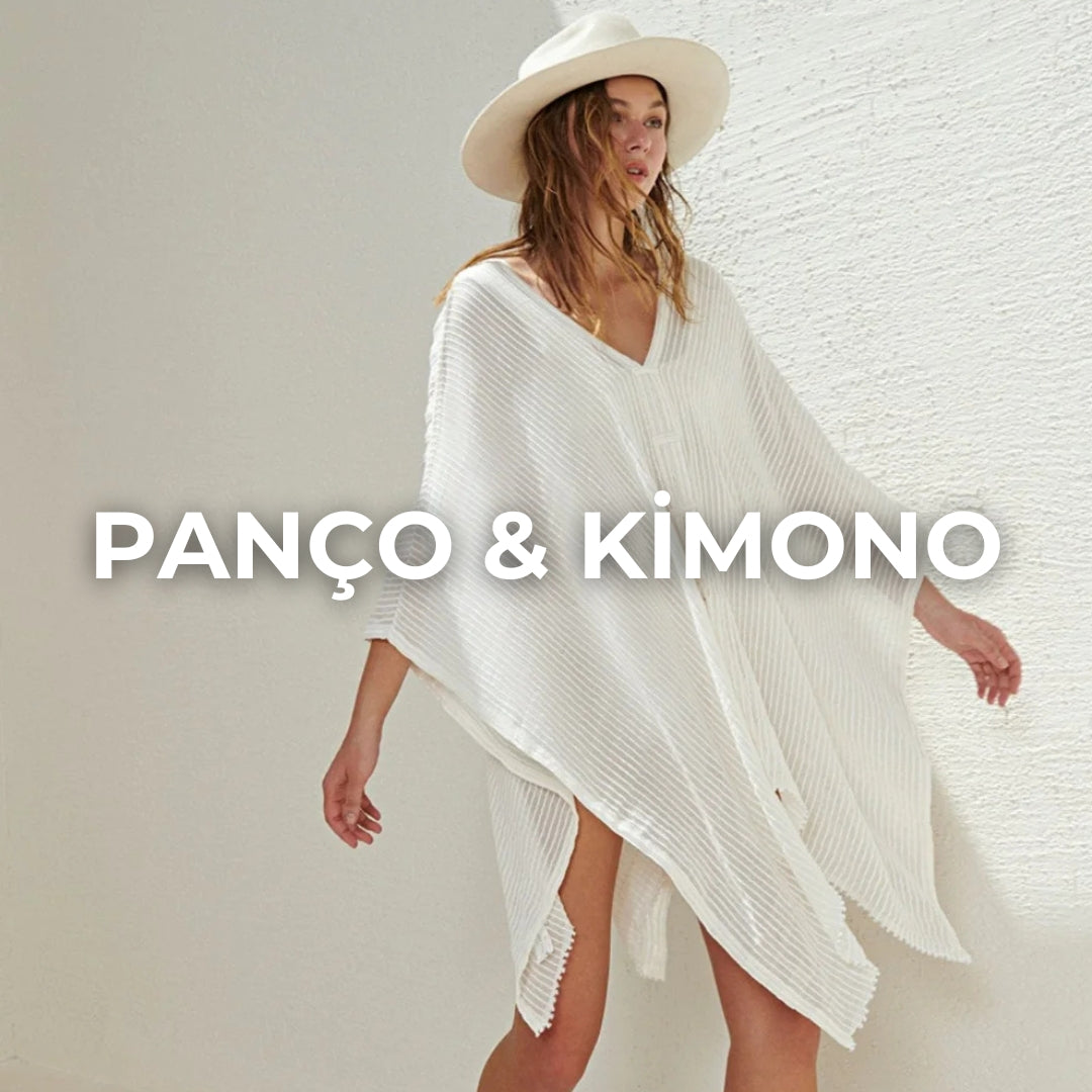 Kadın Panço & Kimono-Milagron.com