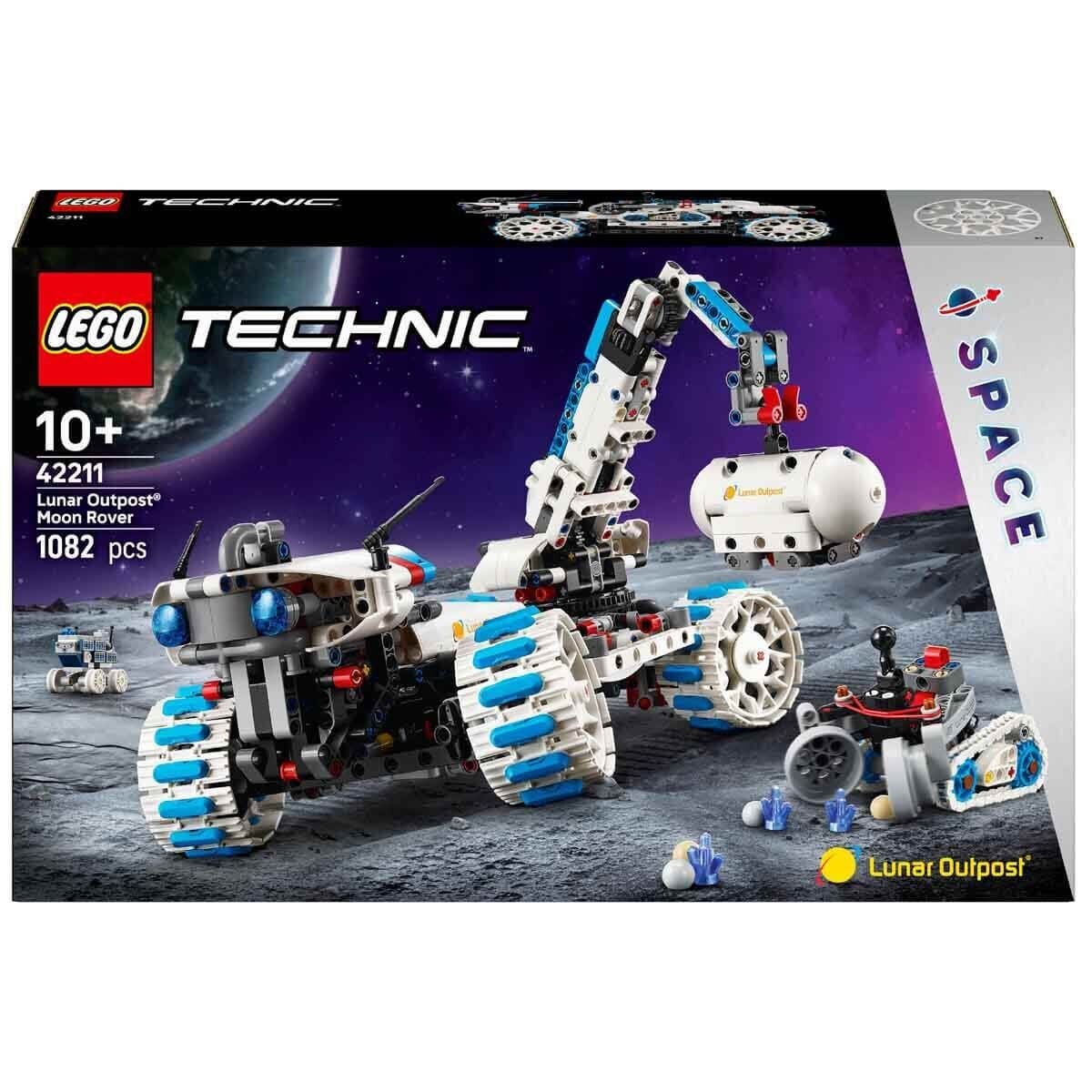 42211 Lego Technic Lunar Outpost Ay Gezgini Uzay Aracı 1082 Parça +10 Yaş
