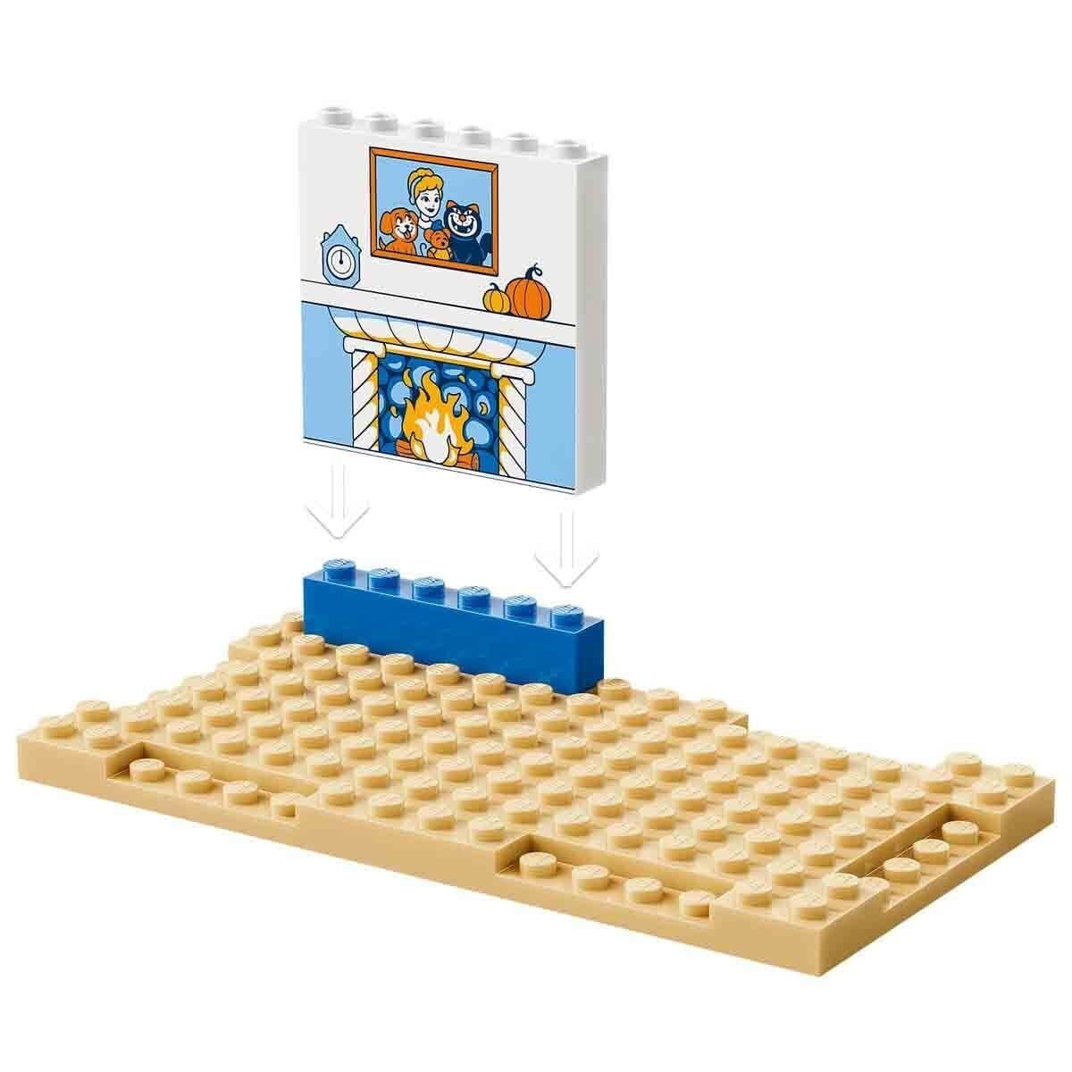 43283 Lego Disney Princess Sindirella Ve Hayvan Dostları Şatosu 149 Parça +4 Yaş