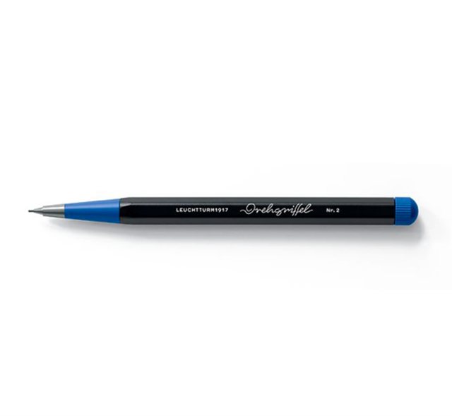 Leuchtturm 1917 X Bauhaus Drehgriffel Nr.2 Mekanik Uçlu Kalem Black/Royal Blue 371284