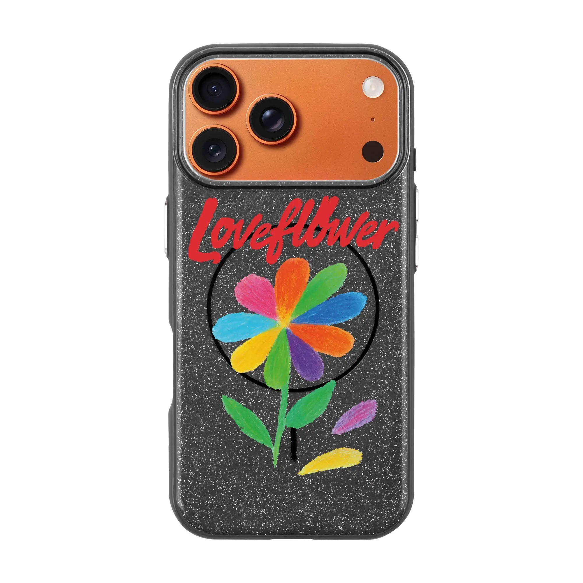 Love Flower-Radiant Kılıf Magsafe Özellikli - Iphone 17 Pro Max