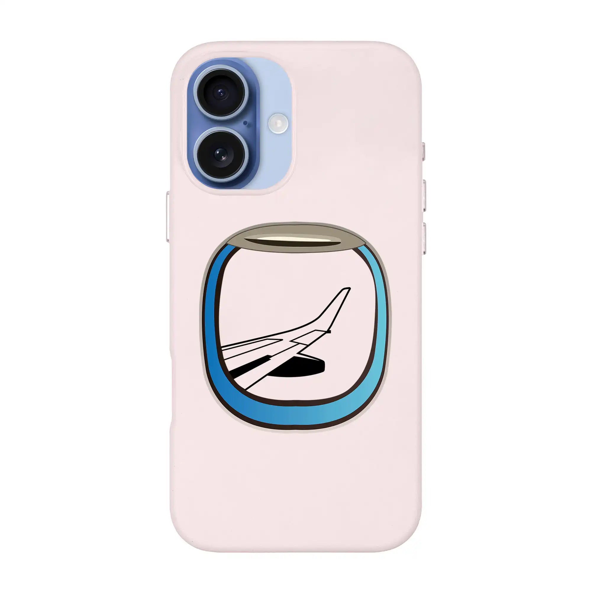 Aircraft Window-Signature Leather Kılıf Magsafe Özellikli - Iphone 17