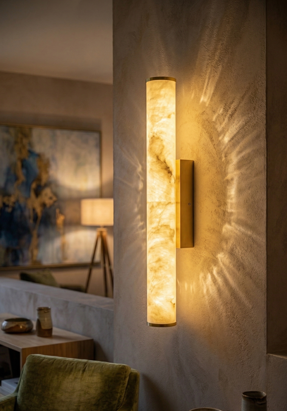 Lumiana-Liora Tube Mermer Aplik-Aplik-2-Milagron.com