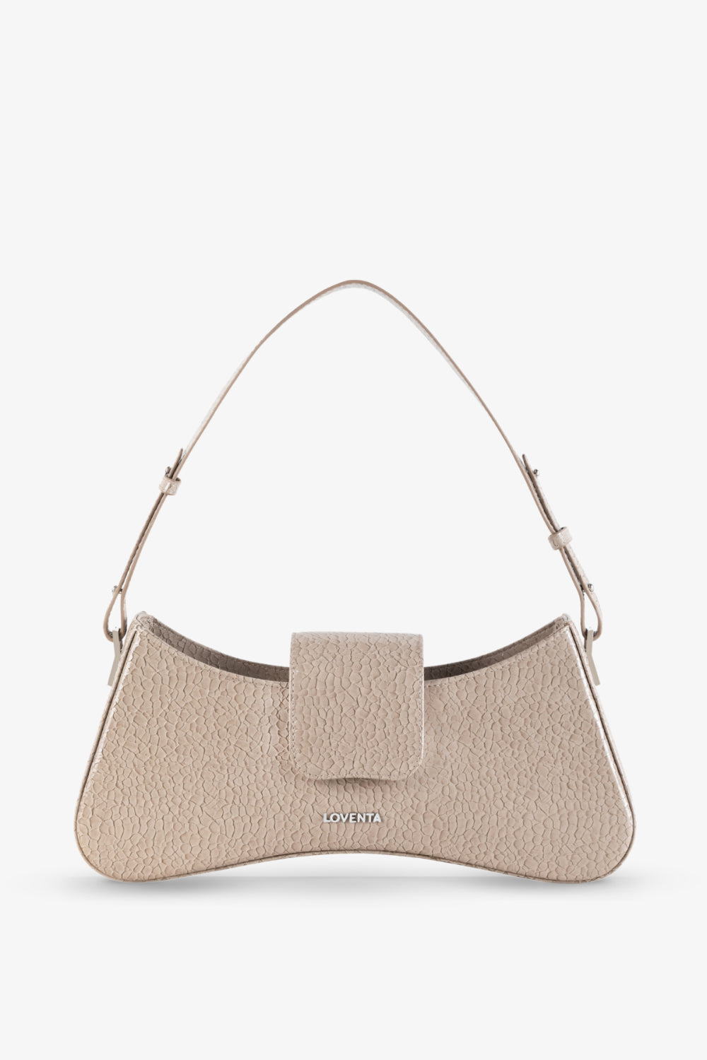 Ayarlanabilir Askılı Omuz Çantası Greta Vizon - 0