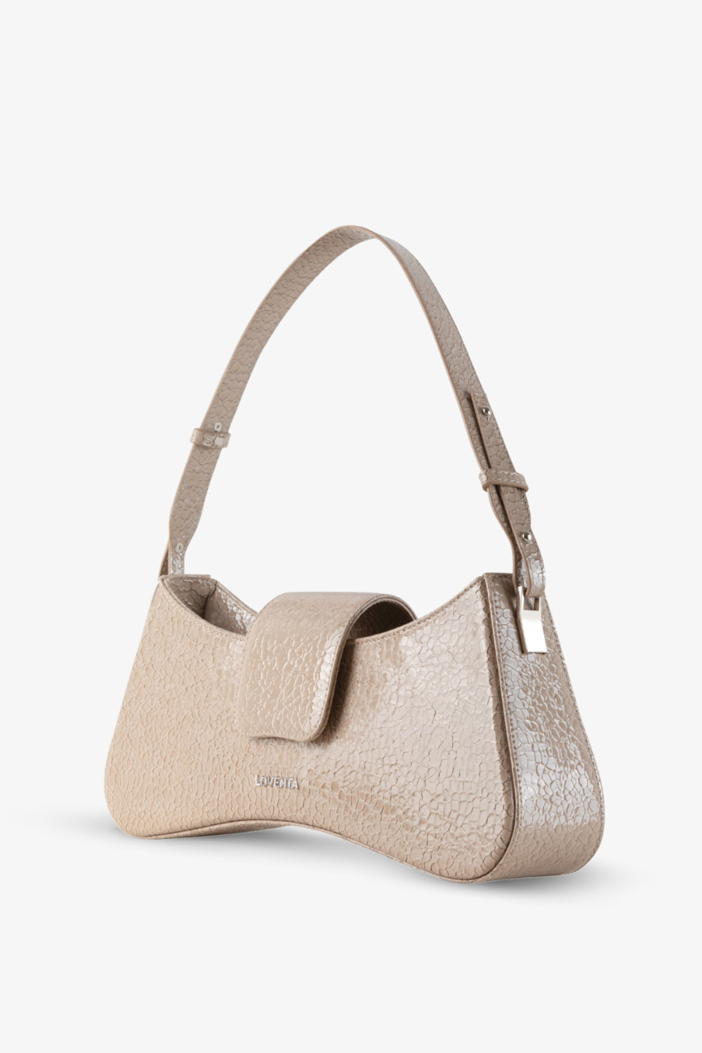 Ayarlanabilir Askılı Omuz Çantası Greta Vizon - 3