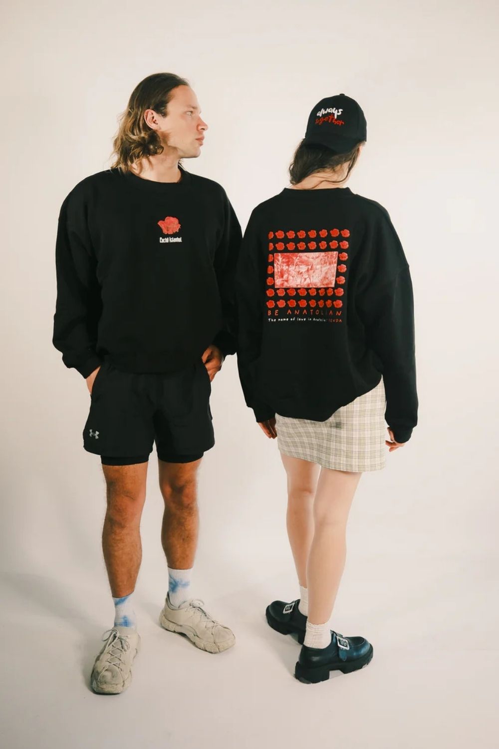 Sevda Unisex Oversized Sweatshirt - 1