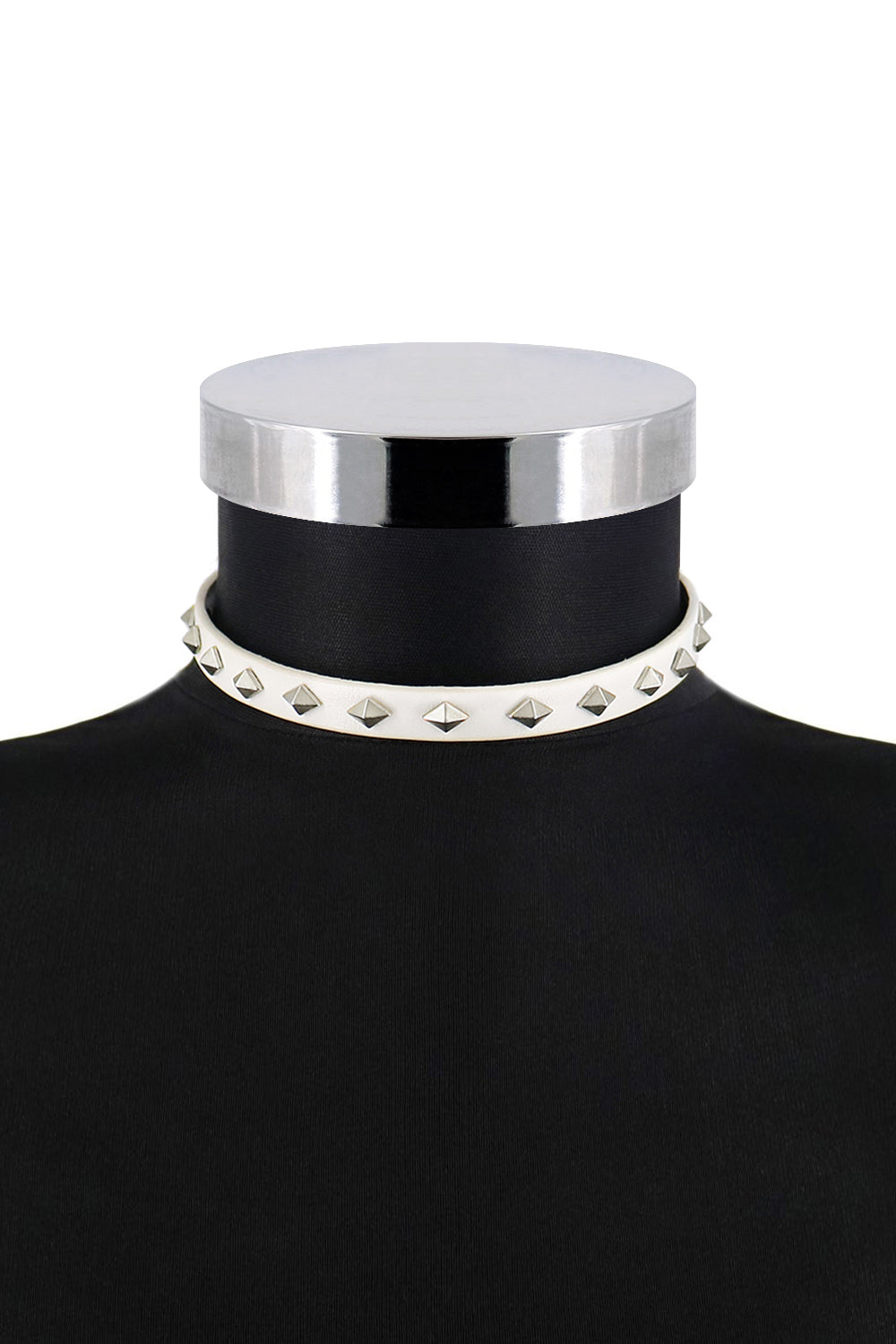 Juliet Choker White Silver - 0