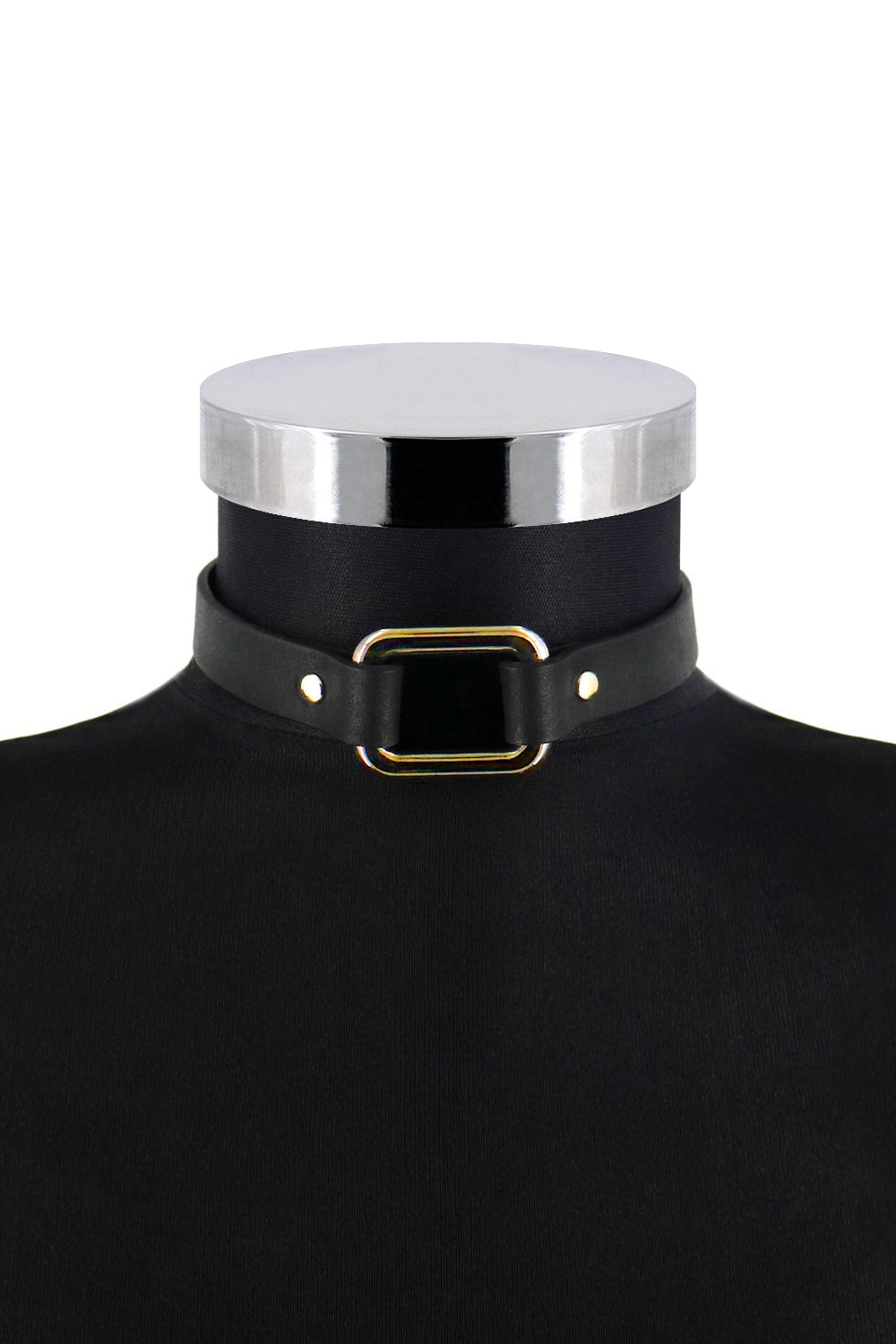 Rectangle Choker Gold - 0