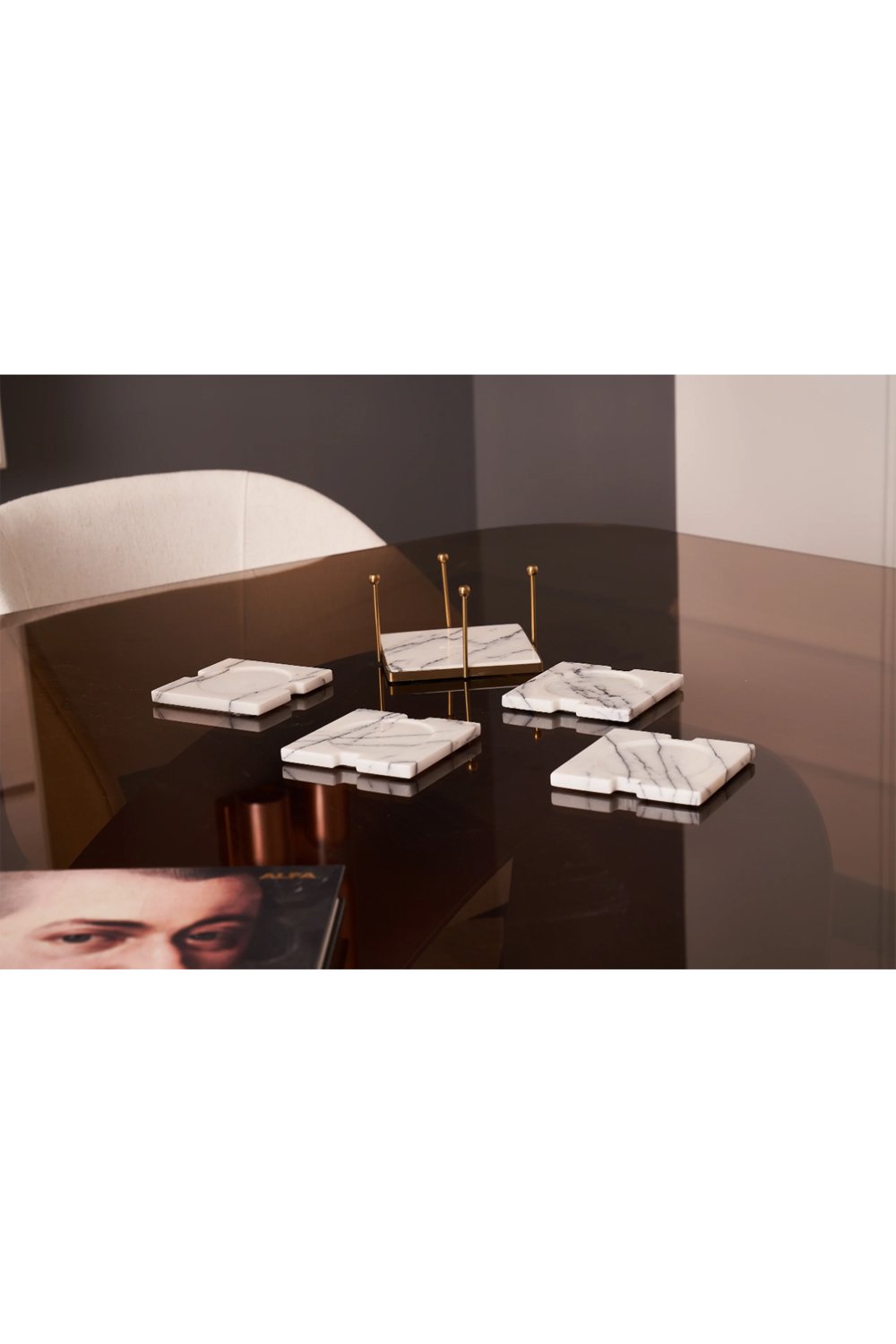 Timeless Lilla Mermer Bardak Altığı - 1