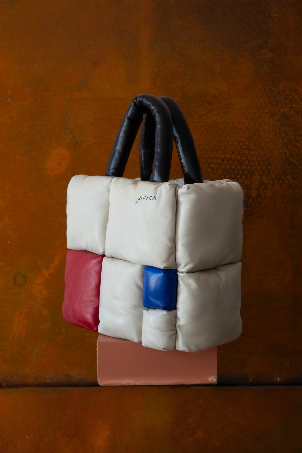 Renkli Deri Tote Çanta – El Yapımı Omuz Askılı Deri Çanta - 2