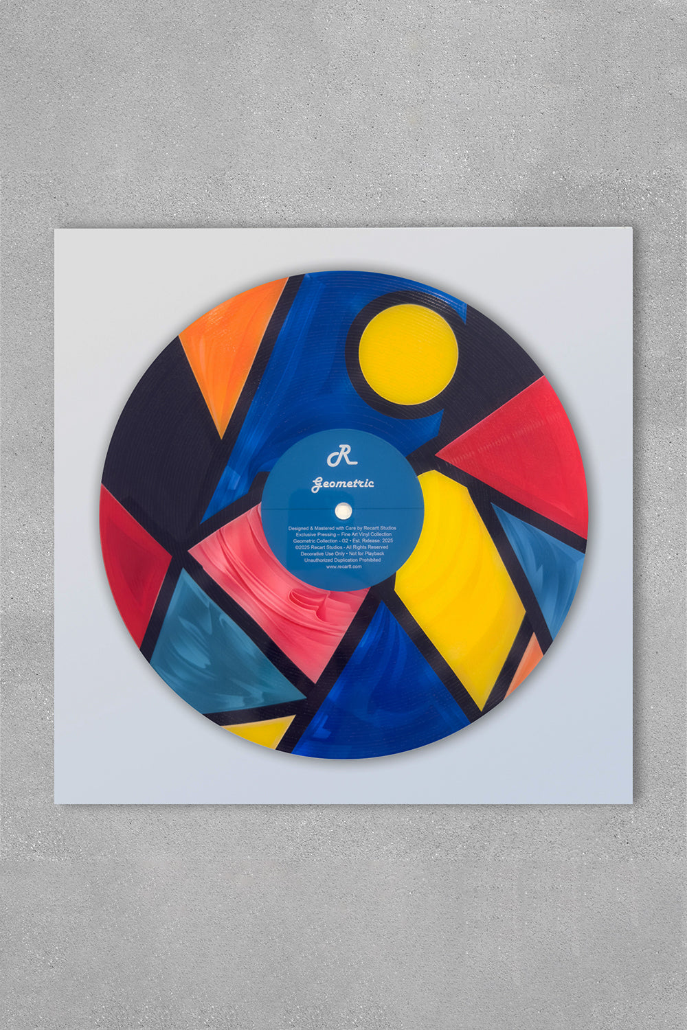 Recartt Geometric G2 - Plak - Duvar Dekorasyonu - 0