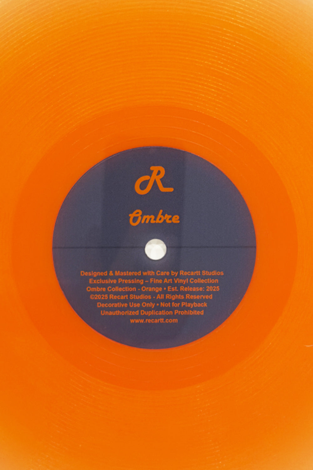 Ombre - Plak - Duvar Dekorasyonu - Turuncu - 2