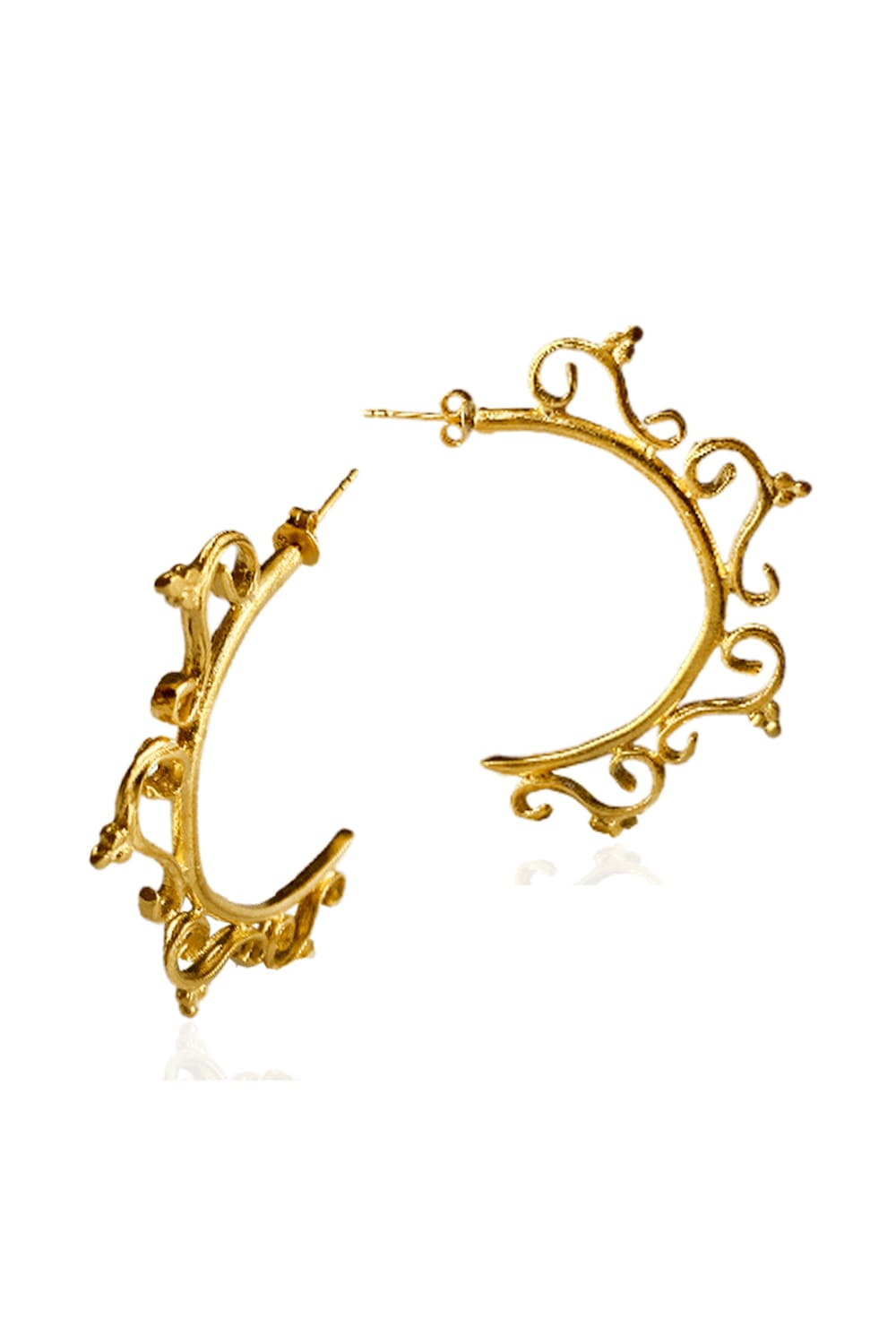 İnanna Large Halka Küpe - 1