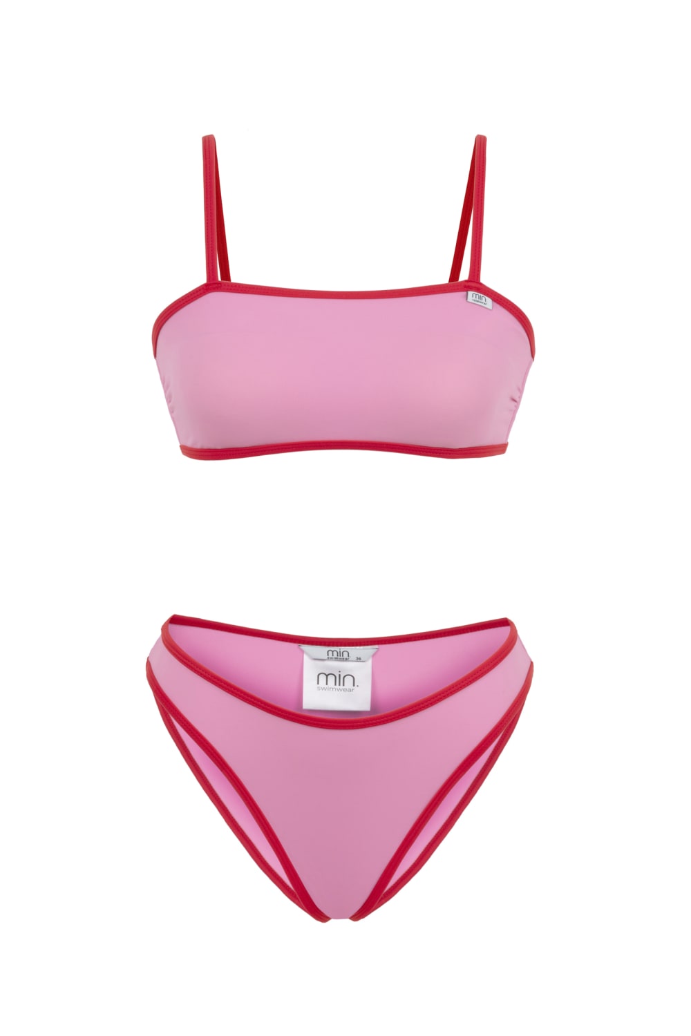 Everywhere Pembe Düz Bikini Takımı - 0