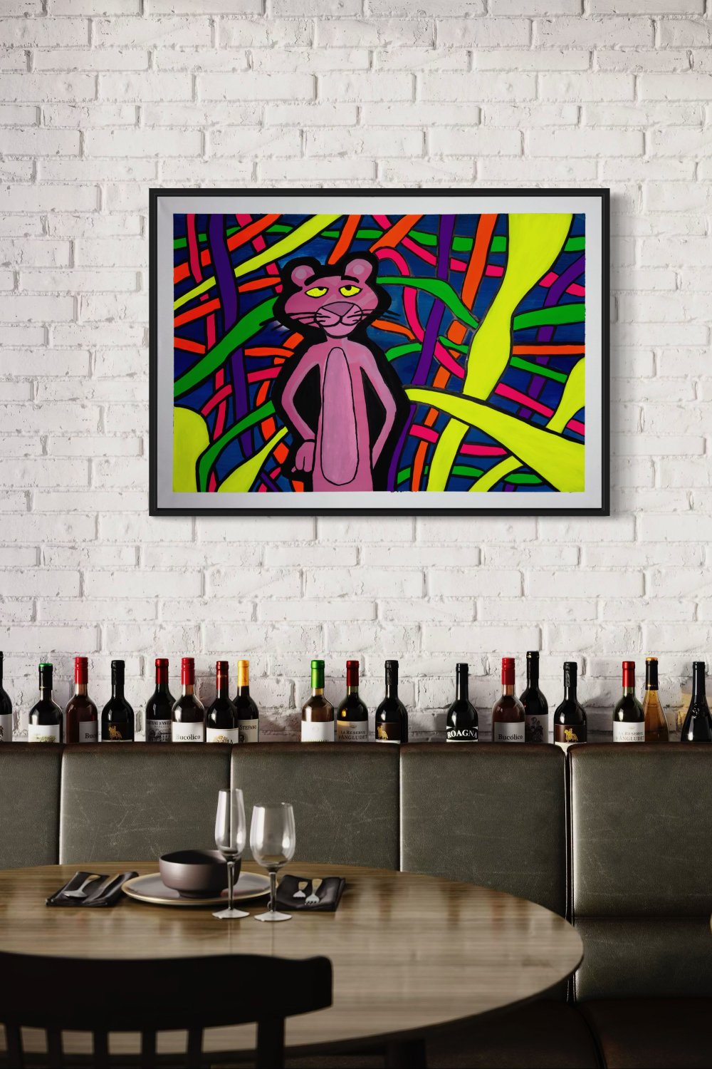 The Groovy Cat Tuval - 1