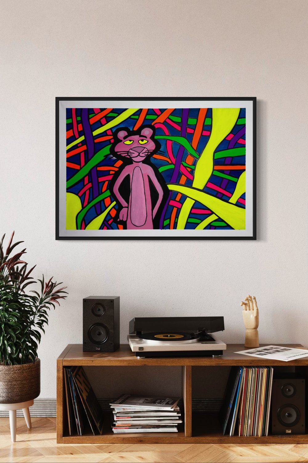 The Groovy Cat Tuval - 7