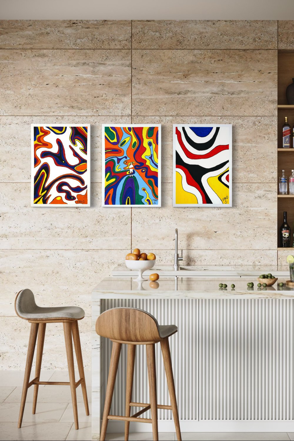 The Inner Odyssey Tablo 3'lü Set - 9