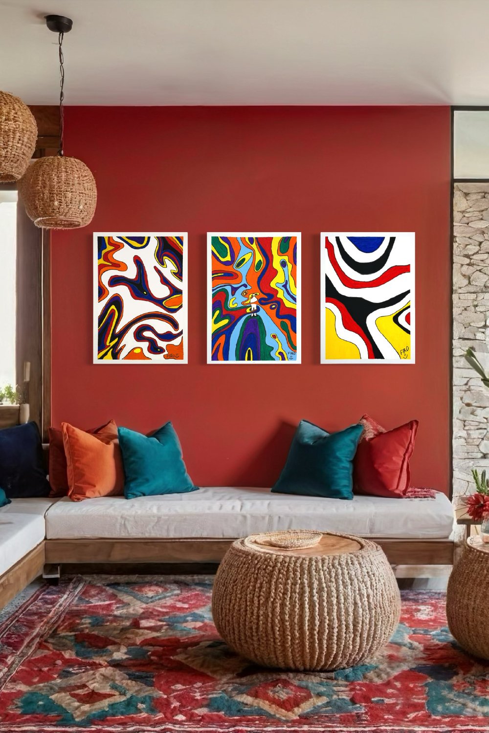 The Inner Odyssey Tablo 3'lü Set - 11