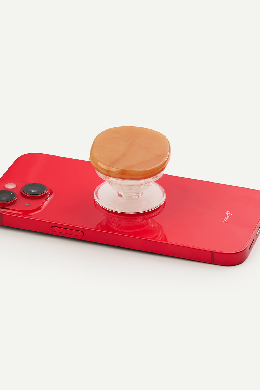 Red Aventurine Stone Telefon Tutucu / Popsocket - 2