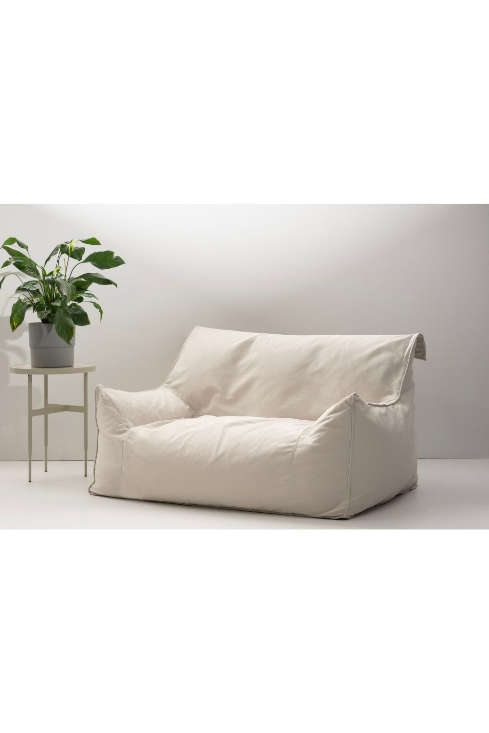 Tody Aşk Koltuğu | Krem Lounger İle İç Ve Dış Mekân İçin Şık Dinlenme Alanı - 0