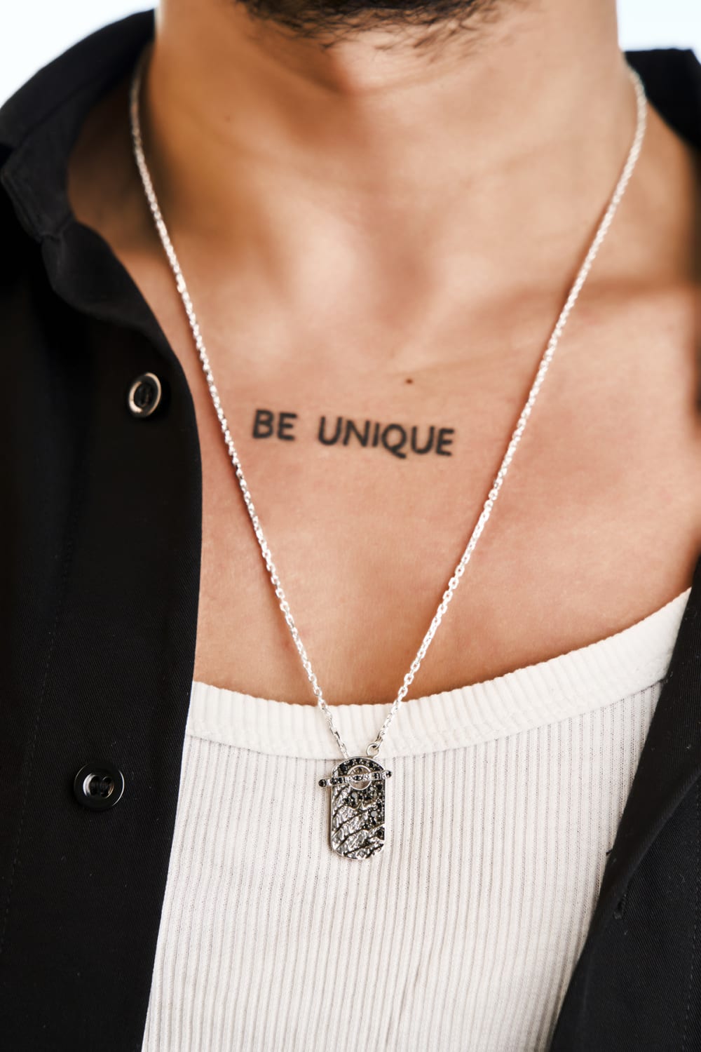 Brendon Gümüş Kolye - 0