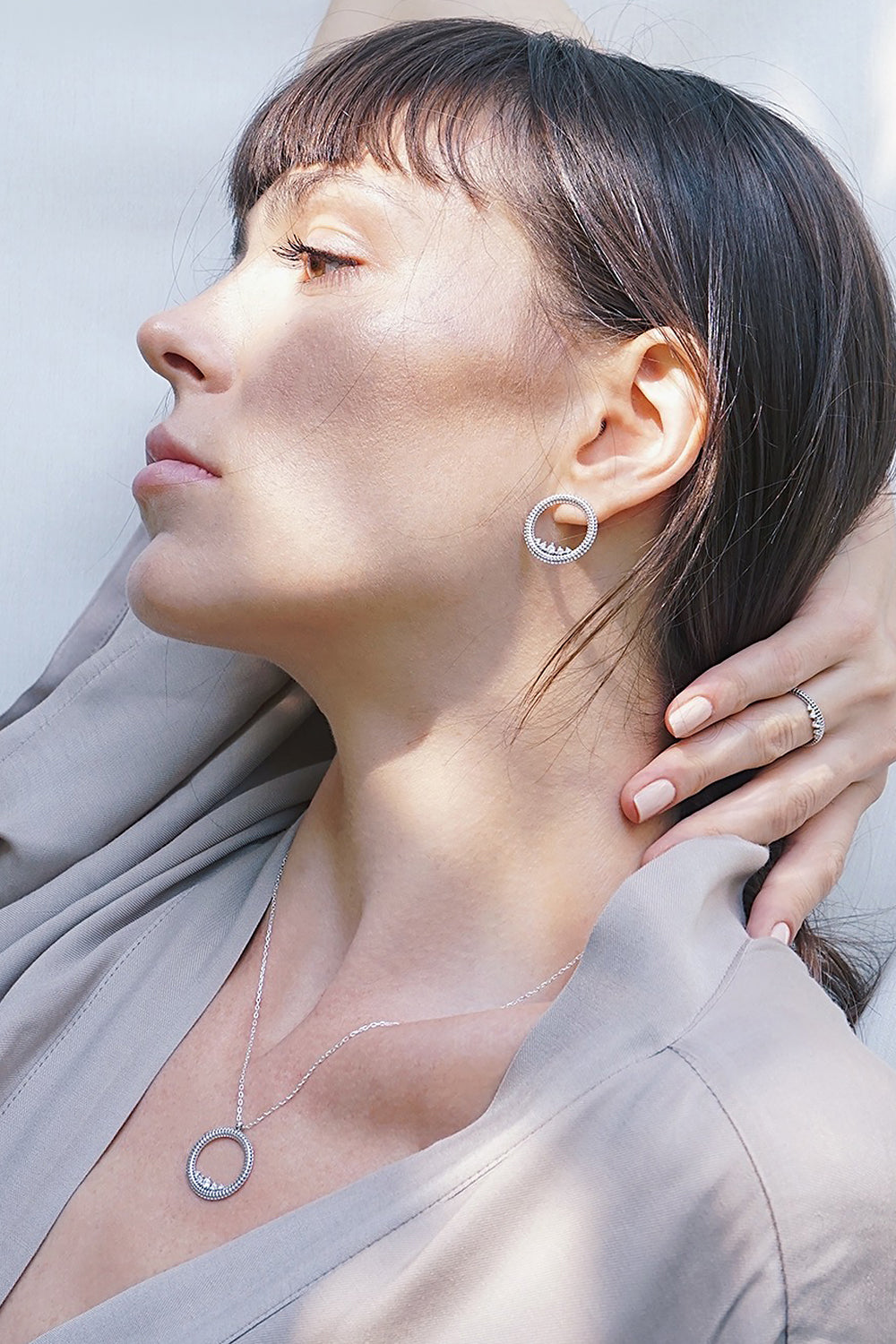 Maxi Princess Semita 925 Ayar Gümüş Kadın Kolye - 2