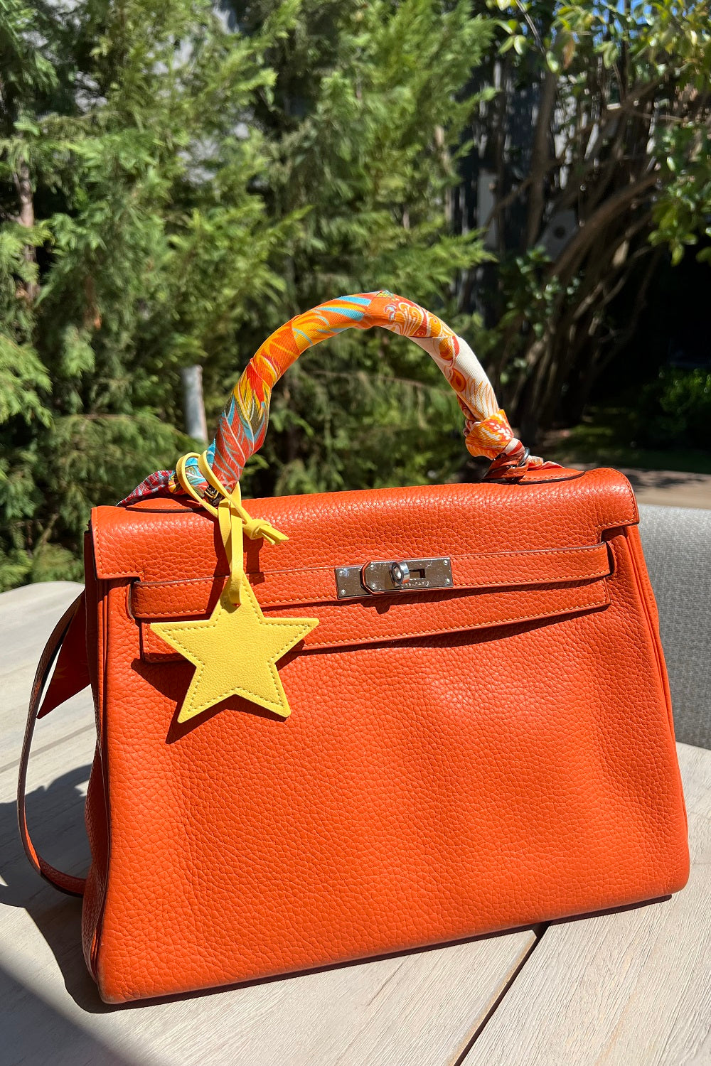 Yellow Star Charm - 1