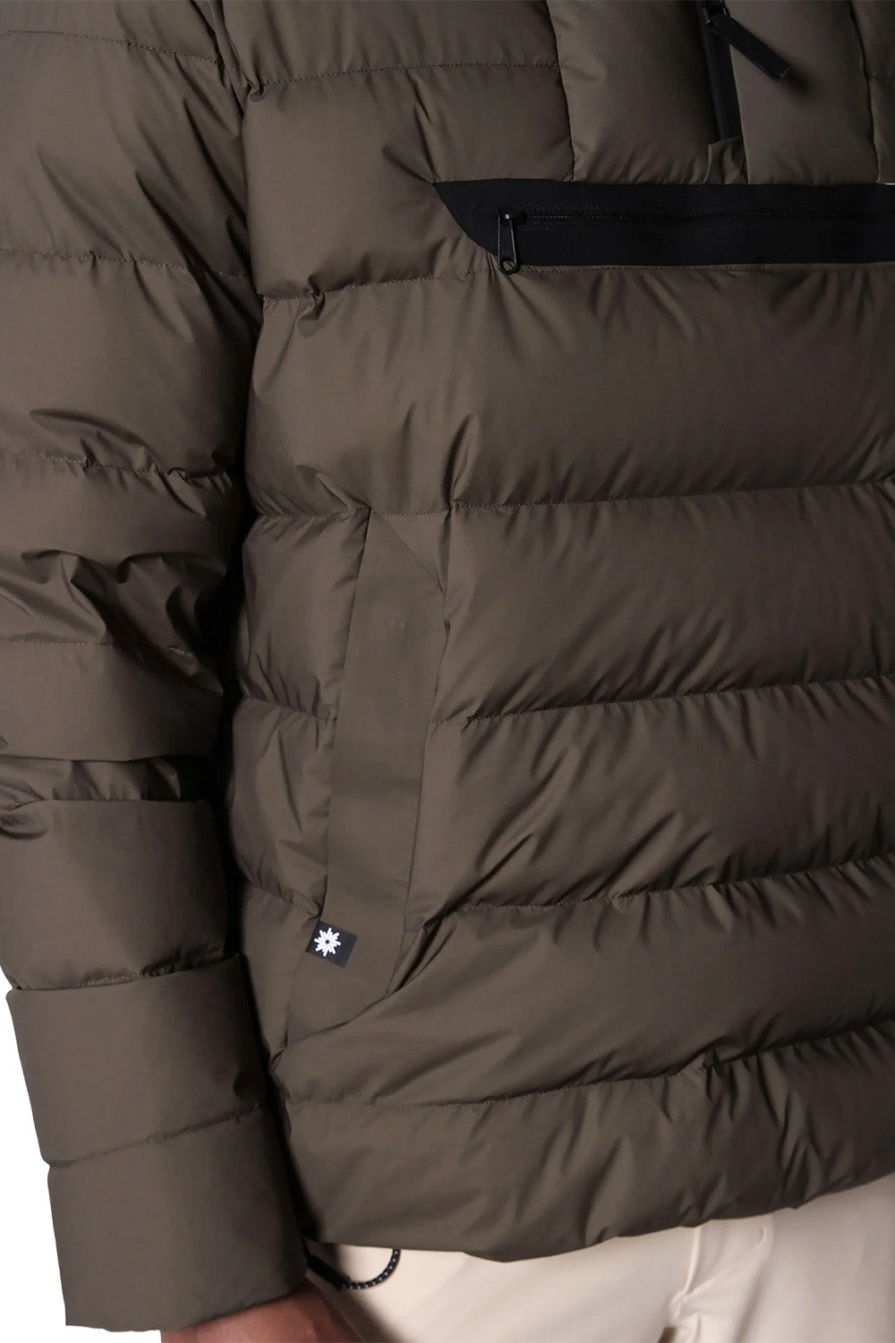 Half Zip Voyager Kaz Tüyü Mont - 5