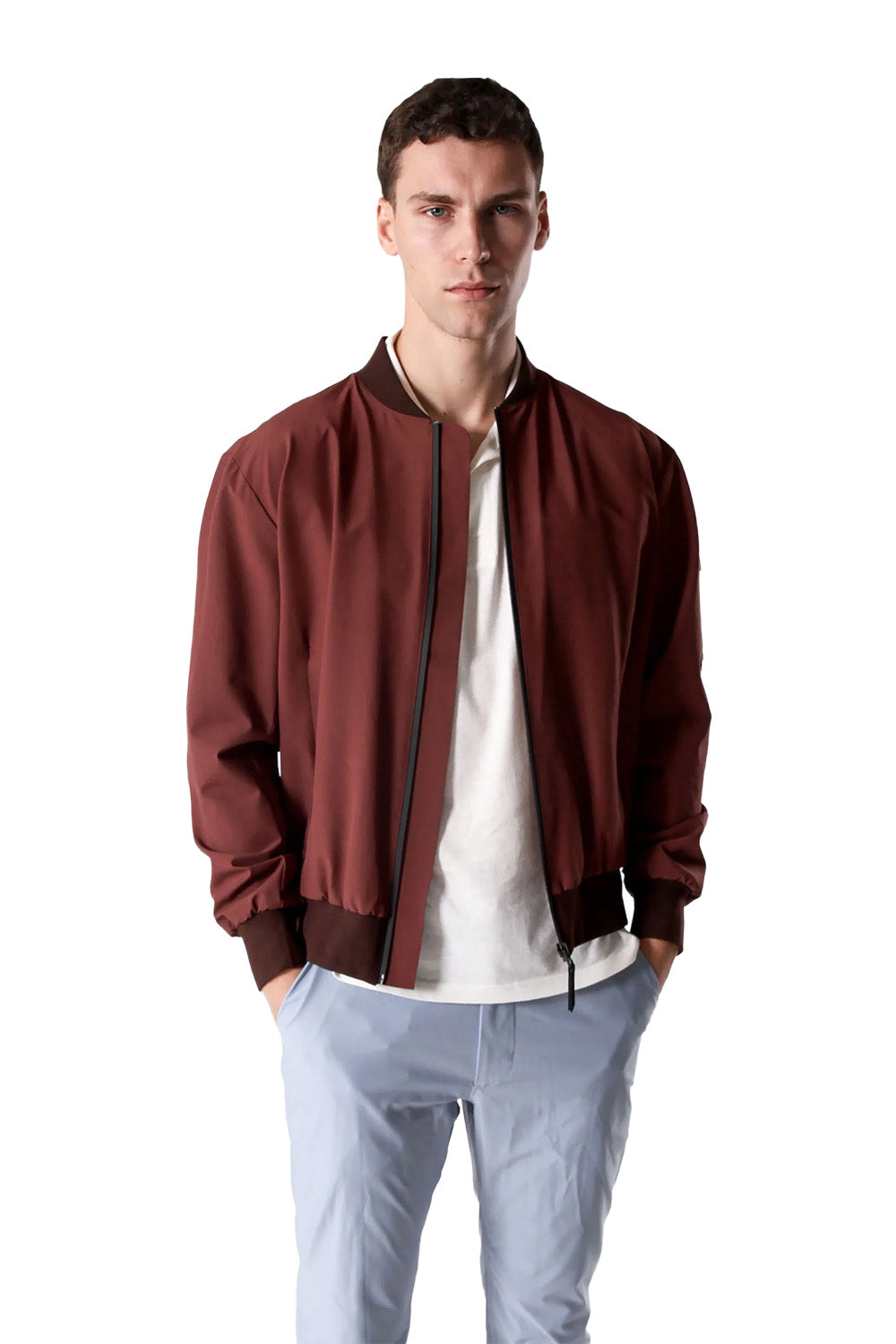 Dokulu Insulated Bomber Ceket - 0