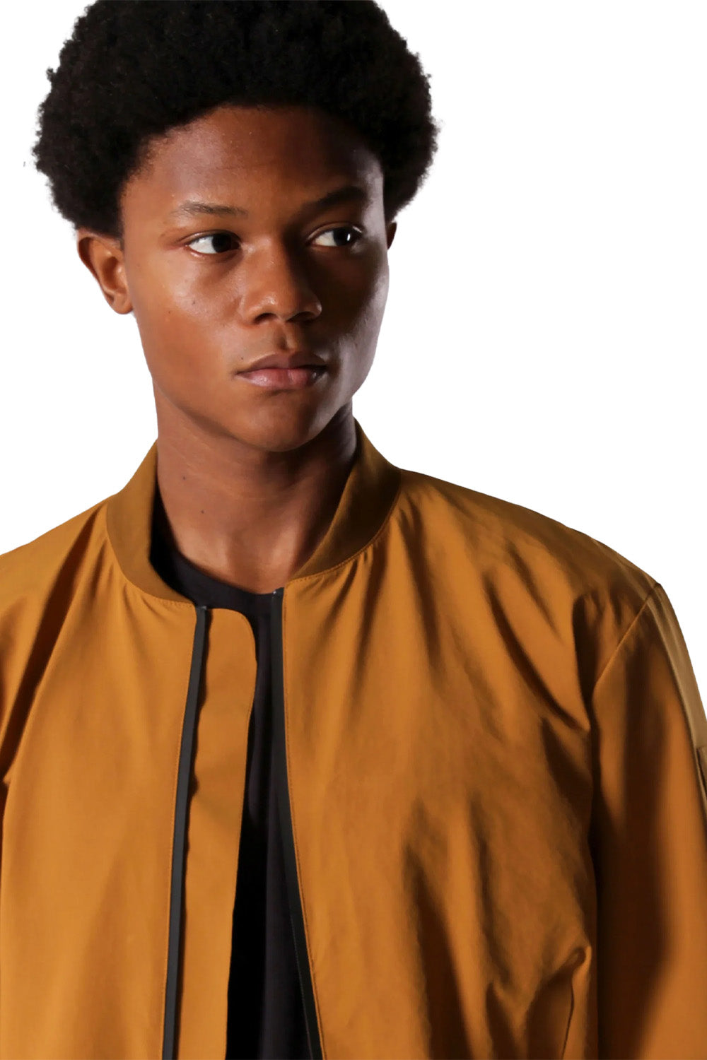 Dokulu Insulated Bomber Ceket - 4