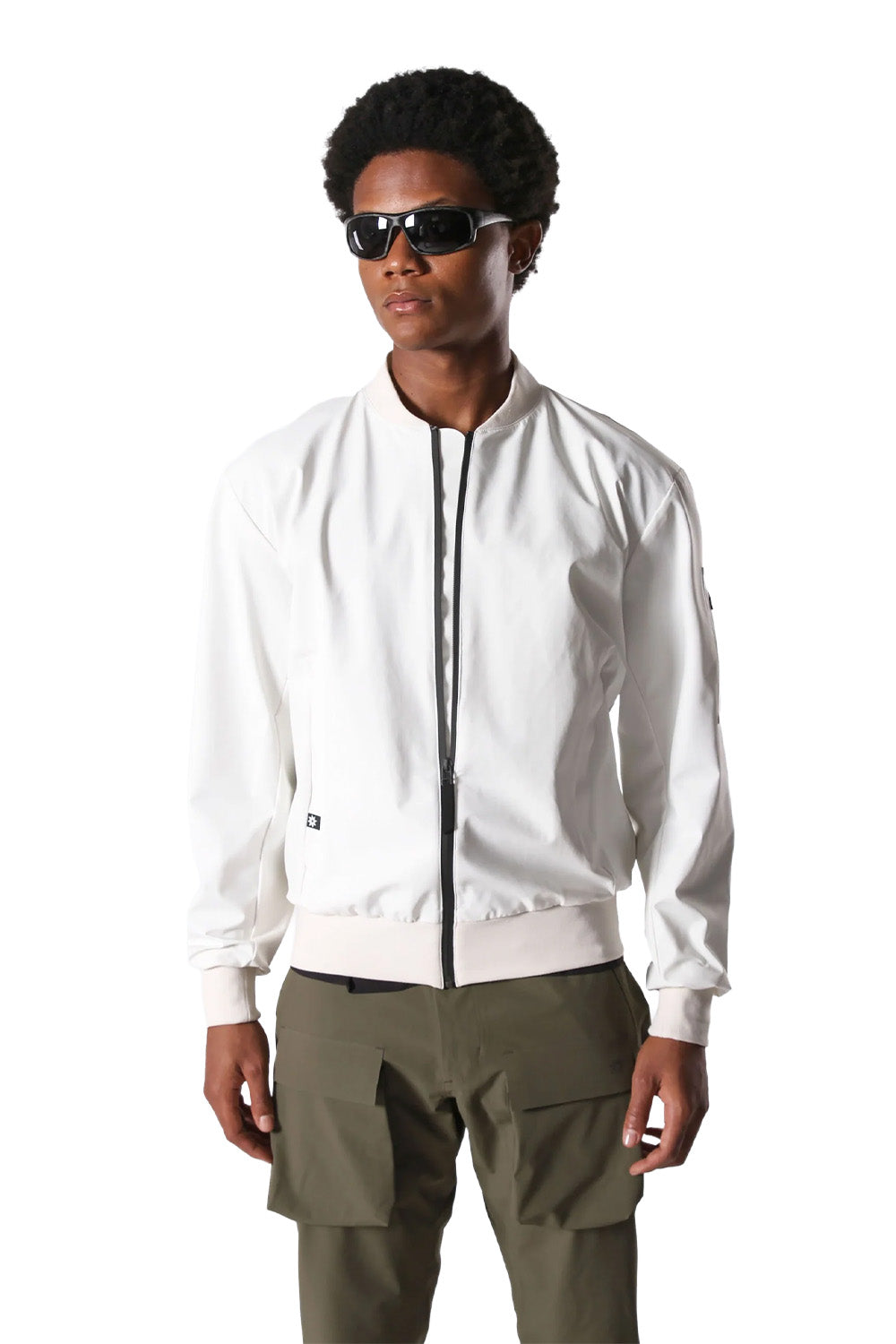 Dokulu Insulated Bomber Ceket - 0