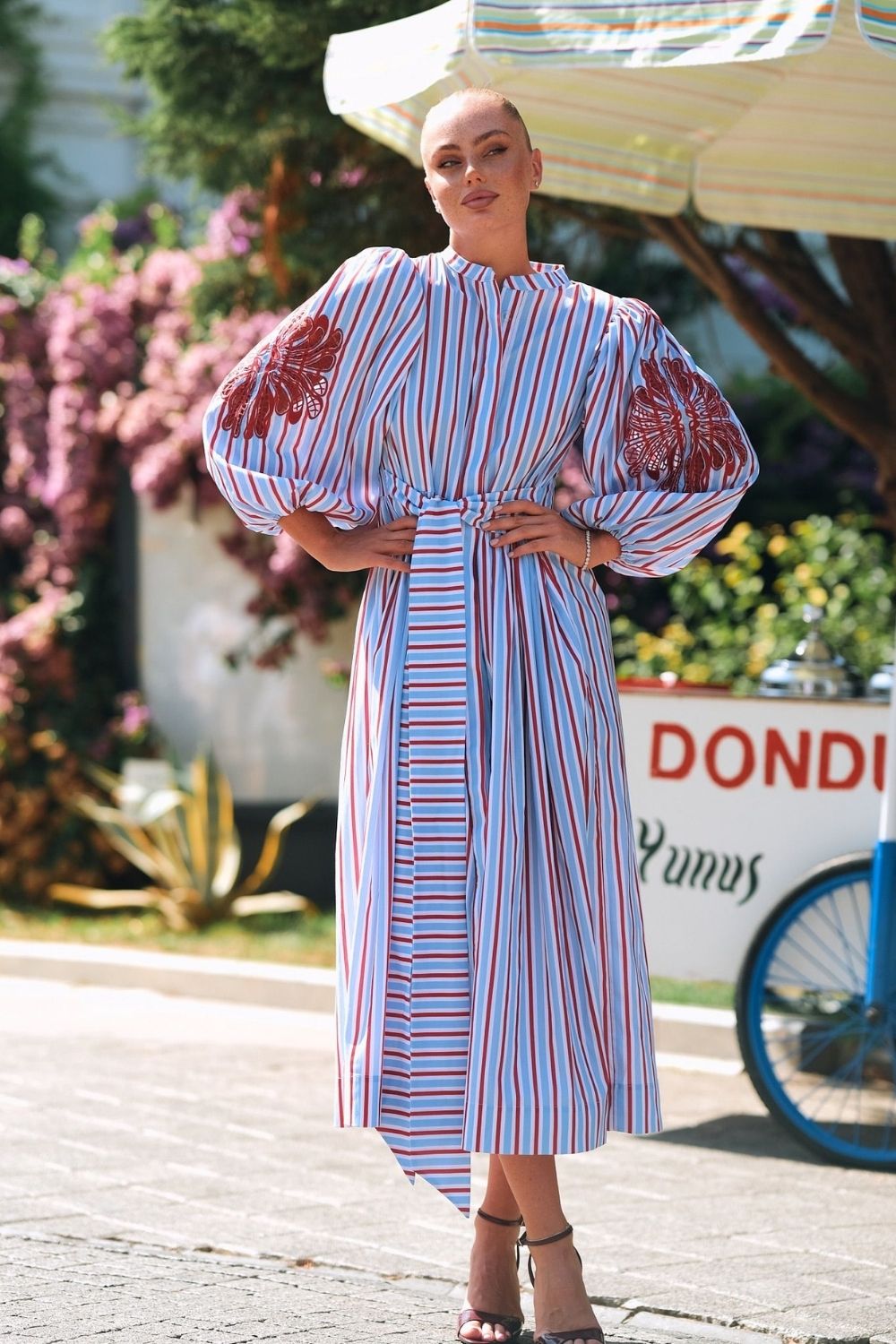 Roma Maxi Elbise - 1