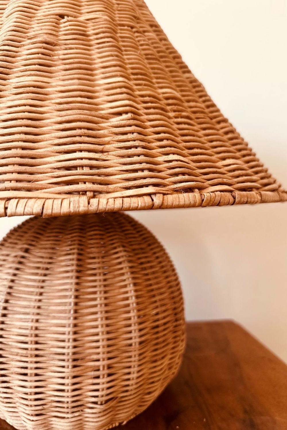 Truffle Büyük Rattan Abajur - 2