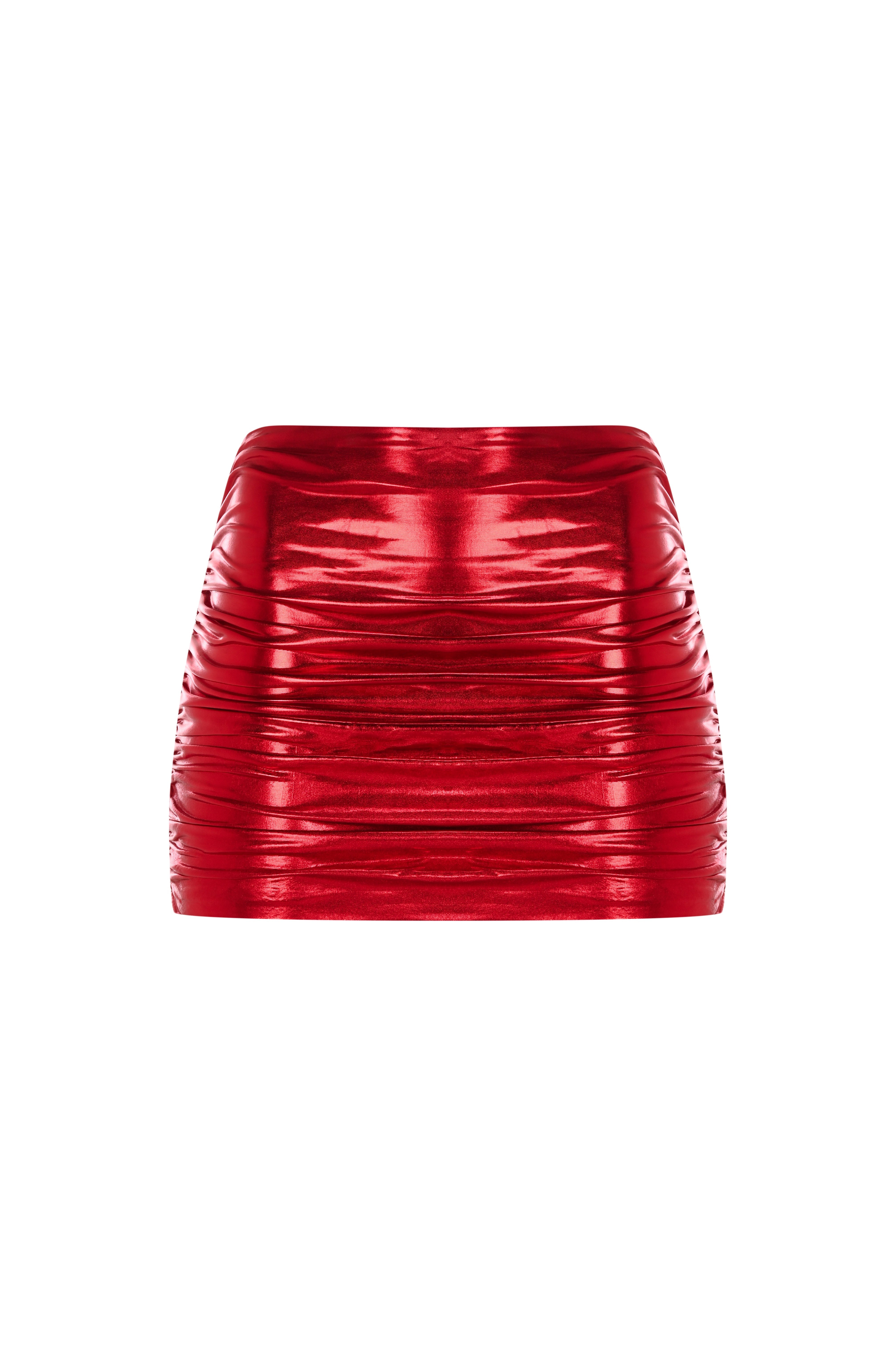 After Party Metallic Skirt - 0