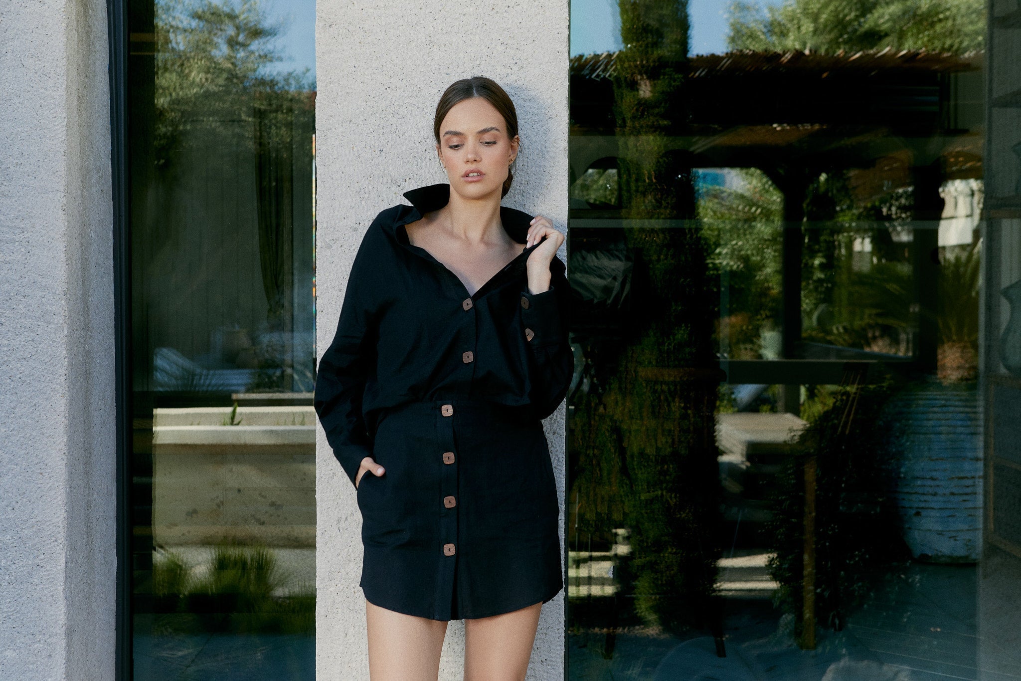 Perla Skirt / Black - 0