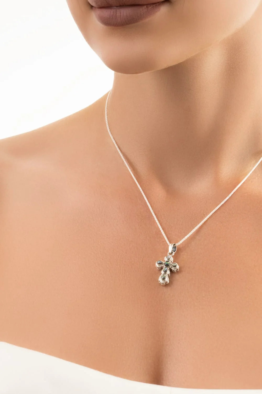 Sedef Haç Kolye - 1