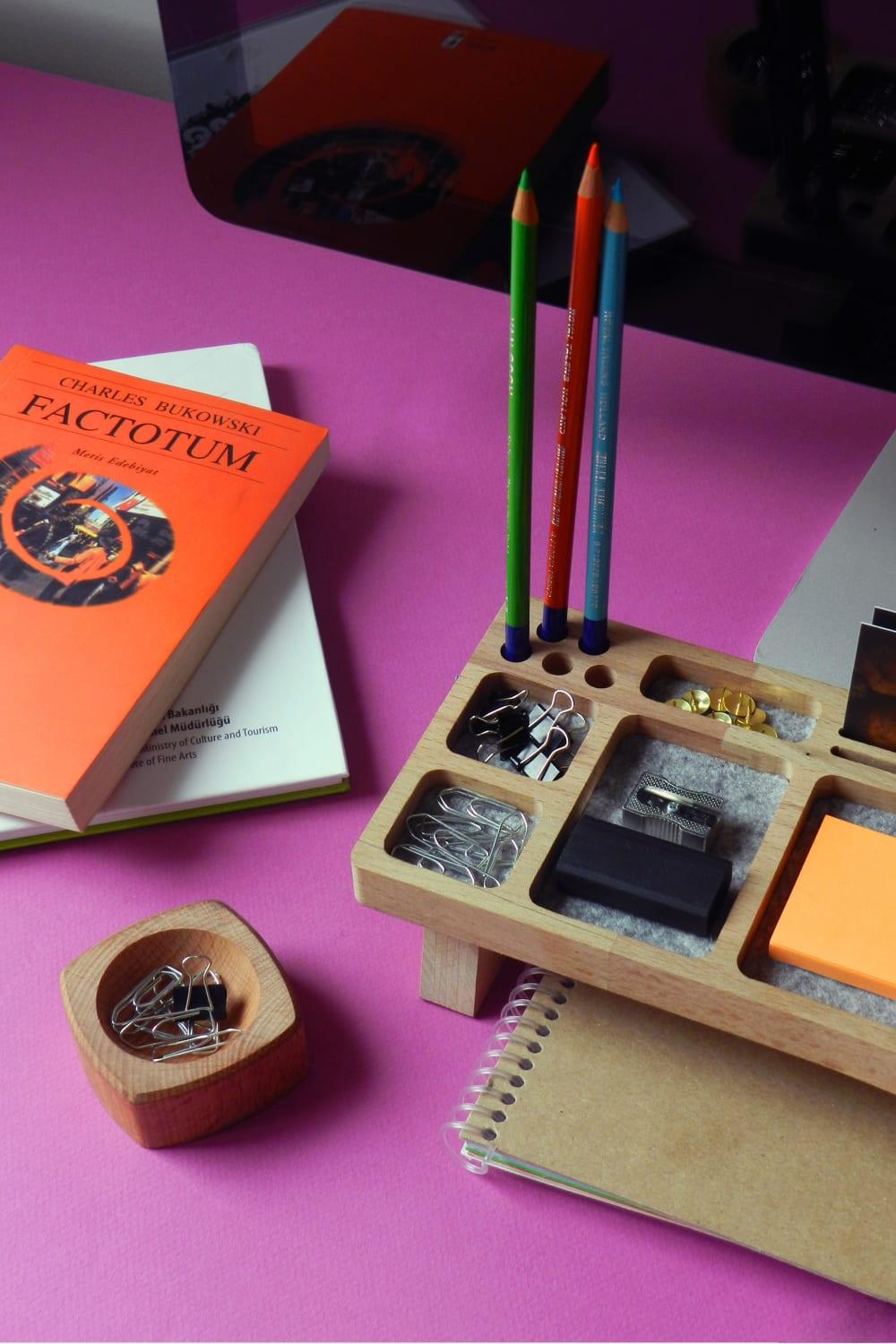 Mini Stanley Masa Düzenleyici (Gri) - 8