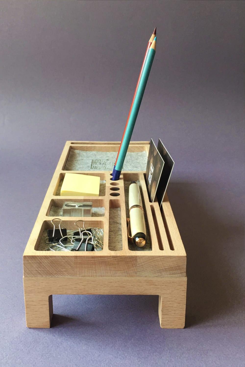 Mini Sharpy Masa Düzenleyici (Gri) - 11