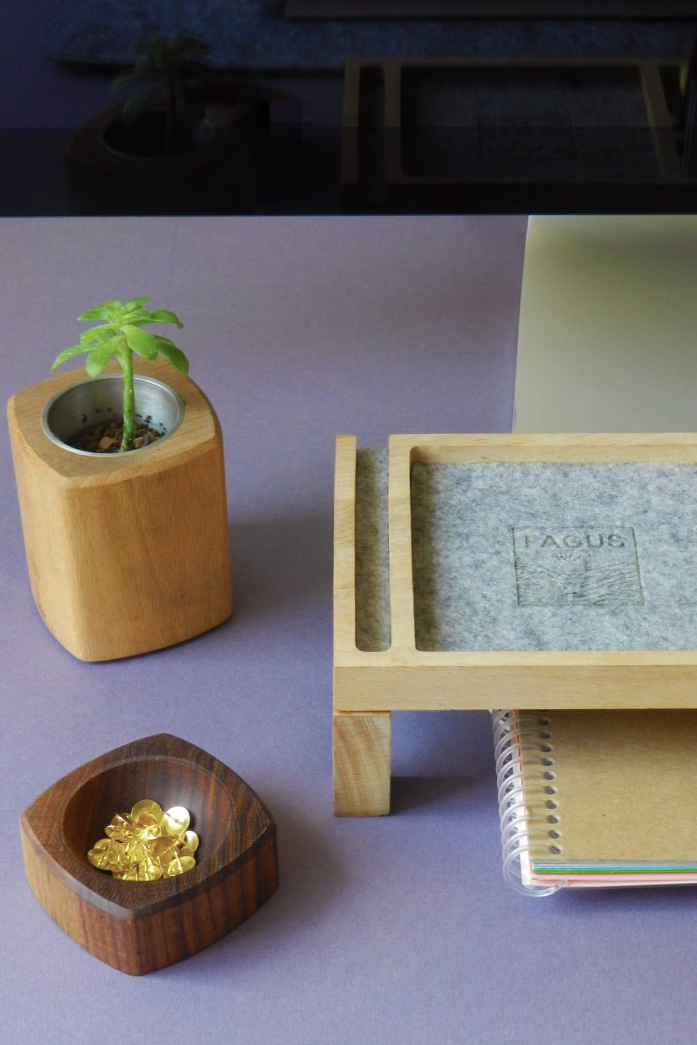 Mini Sharpy Masa Düzenleyici (Gri) - 4