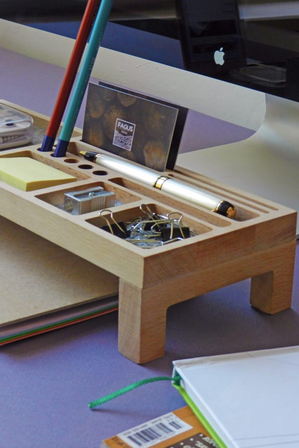 Mini Sharpy Masa Düzenleyici (Gri) - 5