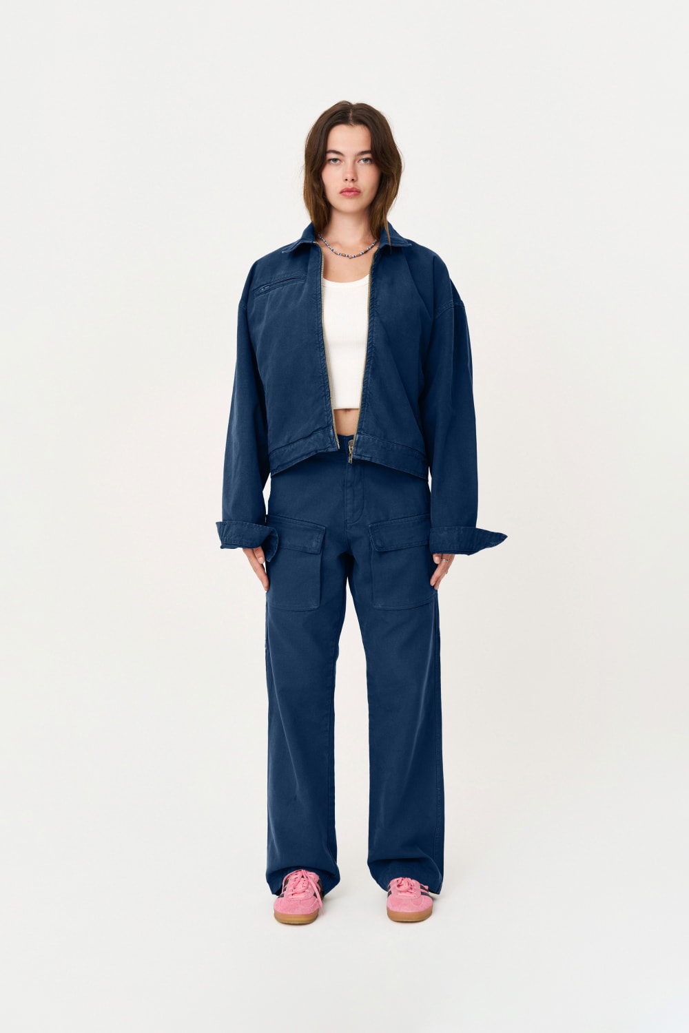 Mavi Kargo Pantolon - 3