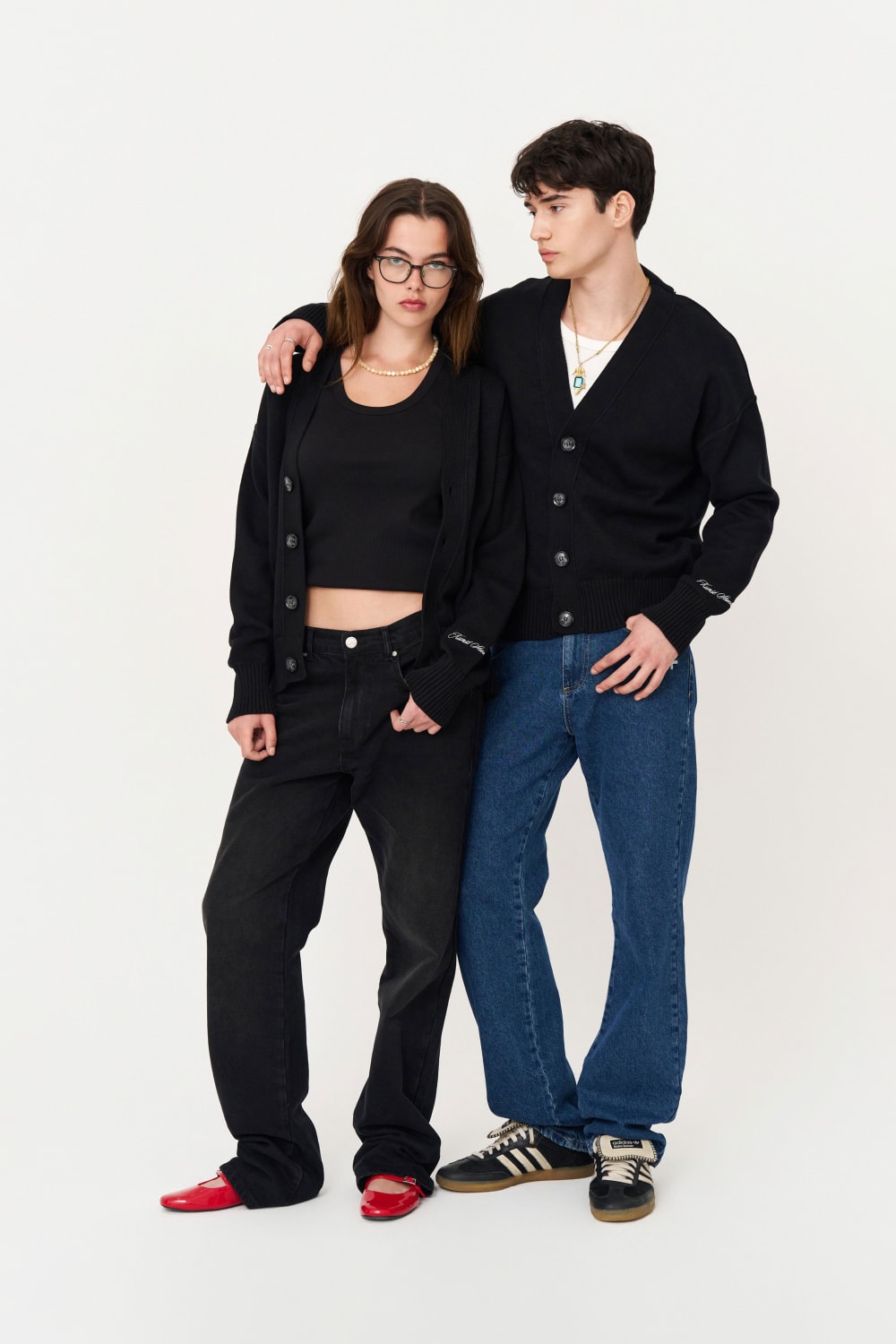 Nakışlı Siyah Hırka - 7