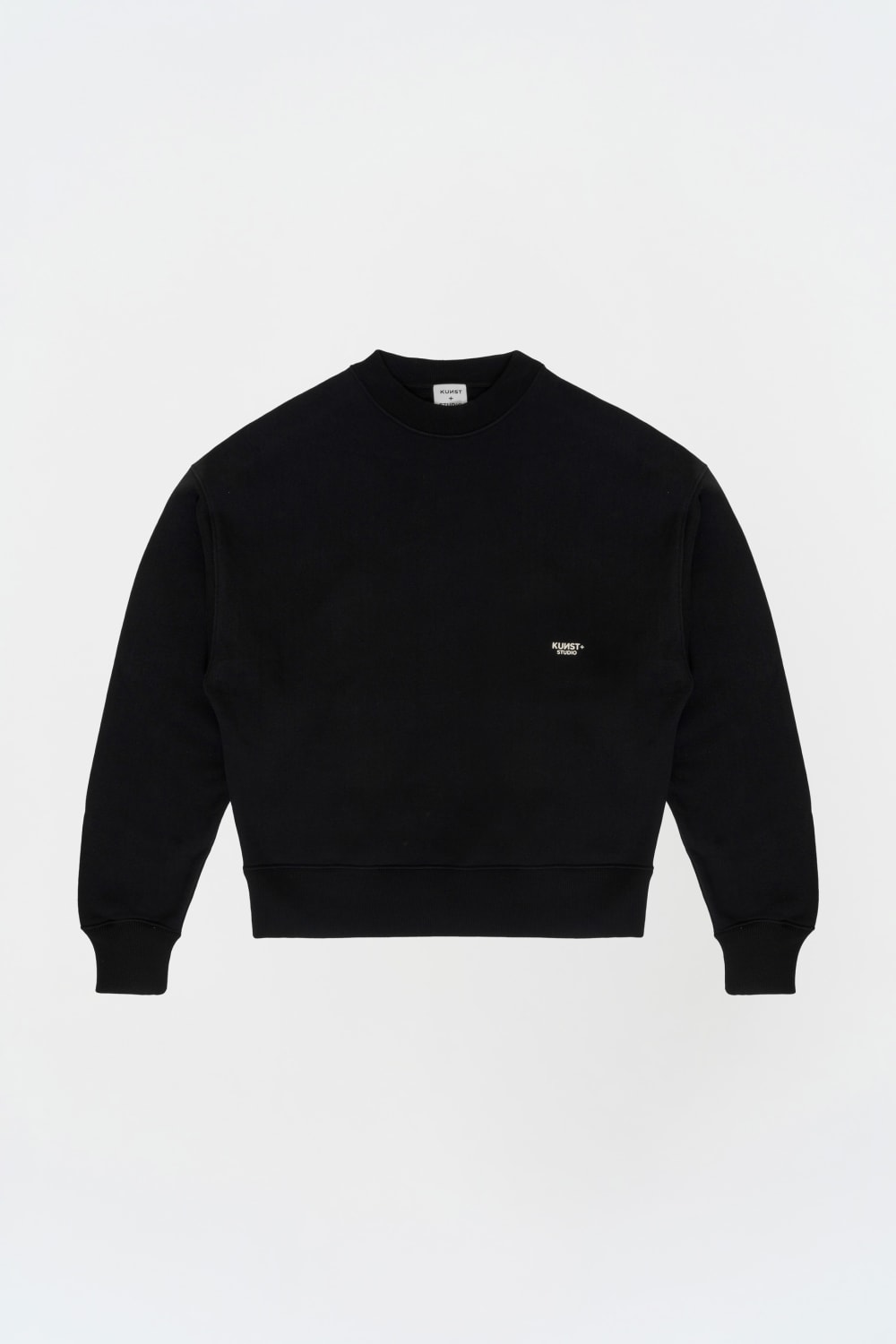 Siyah Oversize Sweatshirt - 2