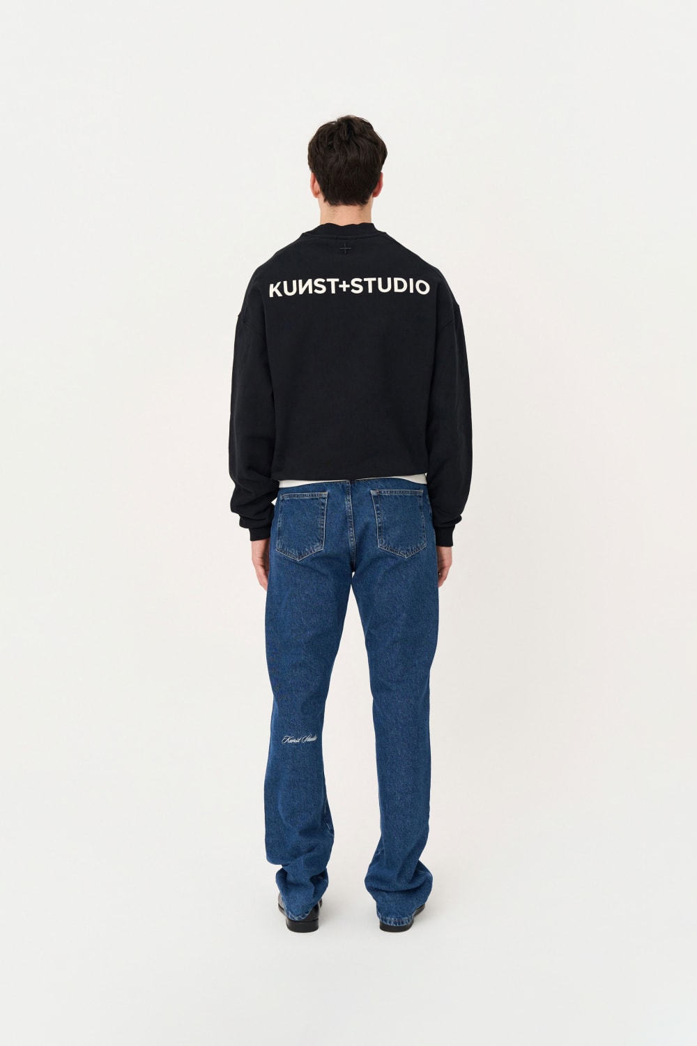 Siyah Oversize Sweatshirt - 6