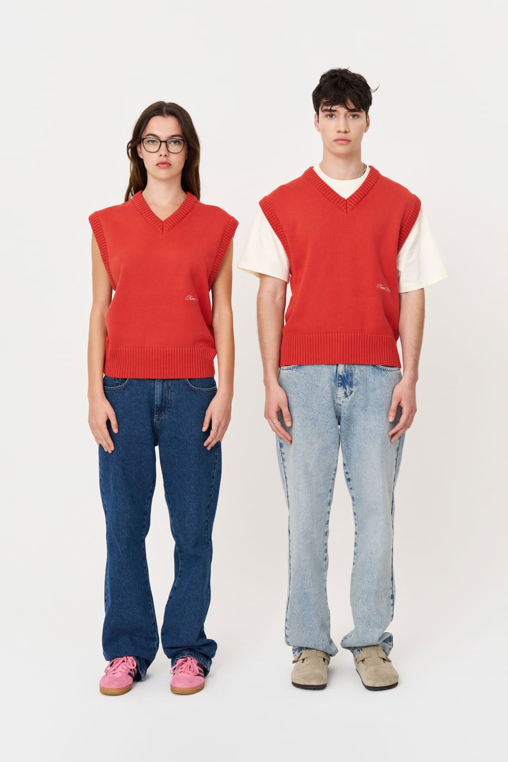 Nakışlı Mercan Süveter - 1