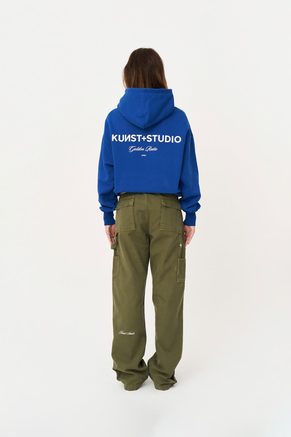 Mavi Oversize Hoodie - 4