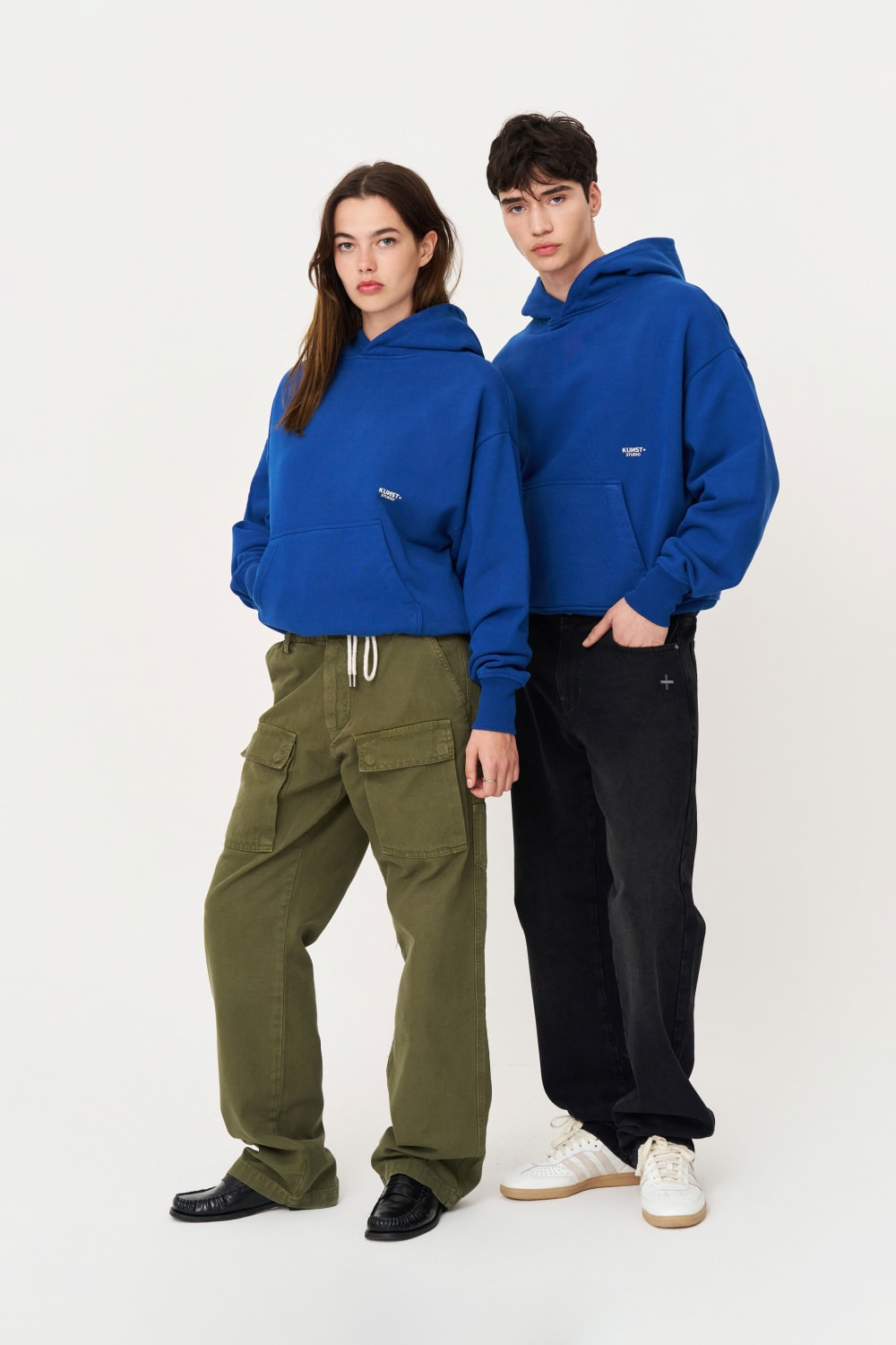 Mavi Oversize Hoodie - 7