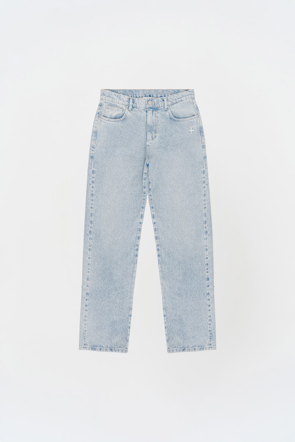 Açık Mavi Straight Fit Jean - 0