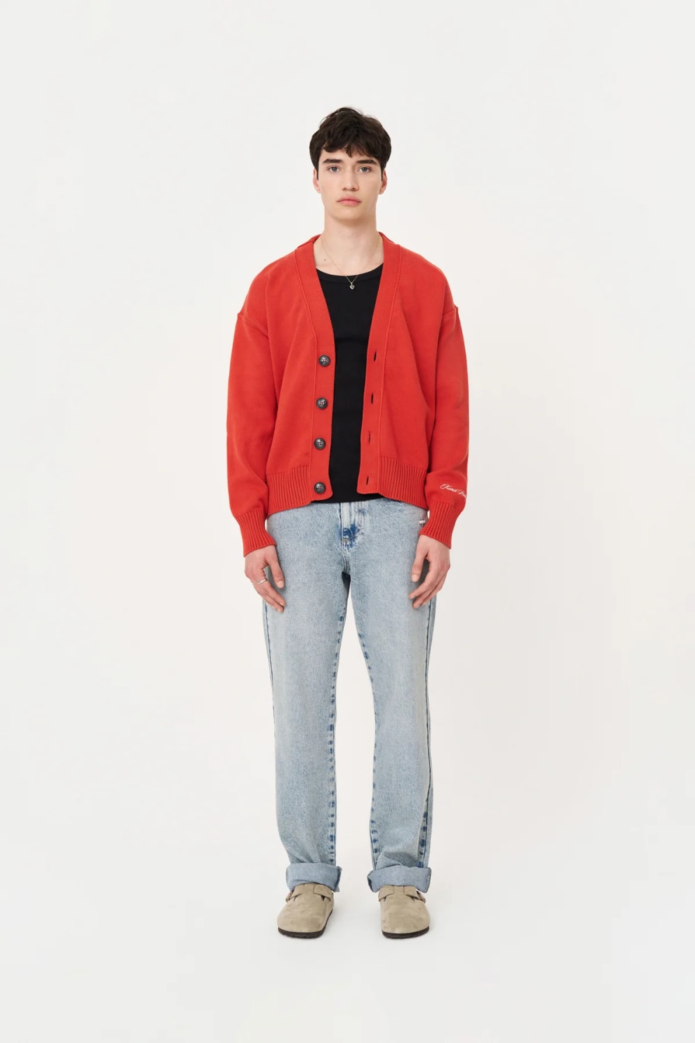 Nakışlı Mercan Hırka - 5