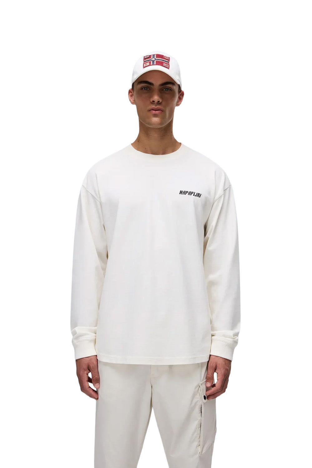 Coldirai White Heron Uzun Kollu Beyaz T-Shirt - 3